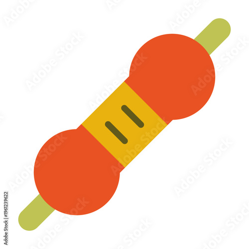 Resistor Vector Icon