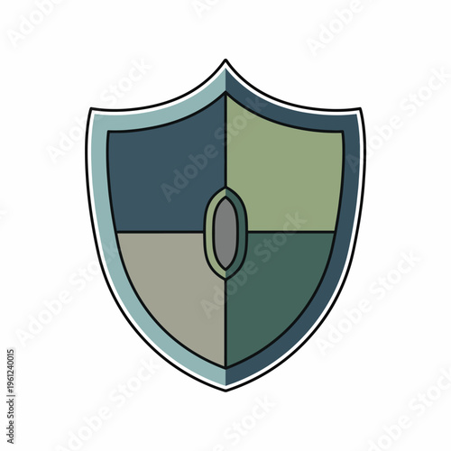 Shield Icon Emblem Security Symbol.