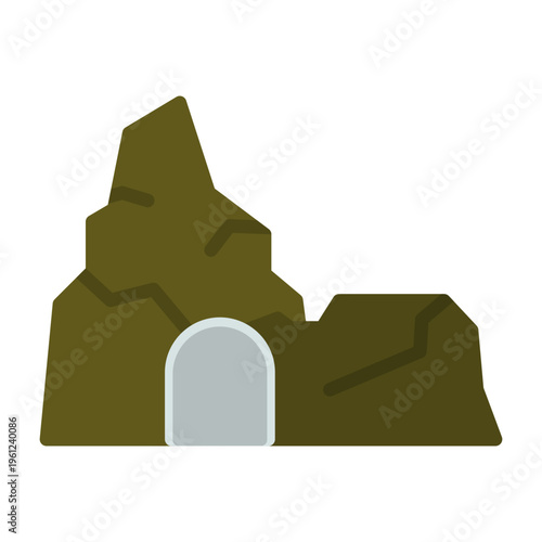 Cave Vector Icon