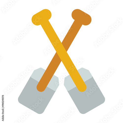 Oar Vector Icon