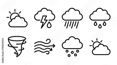Weather Icons: A Collection of Simplified Weather Symbols