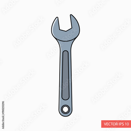 Adjustable Wrench Tool for Tightening Bolts 3.