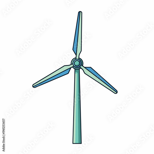 Wind turbine renewable energy generator machine.