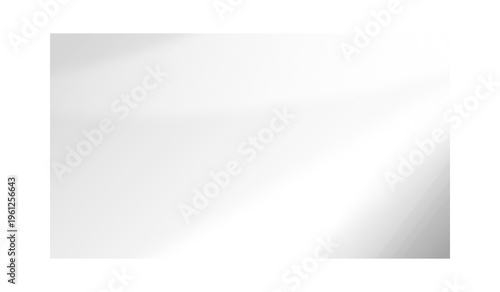 Clear glass rectangle overlay on transparent background. Realistic shiny acrylic plastic sheet texture and window display screen glare for UI mockups. display reflection monitor and TV screen overlay.