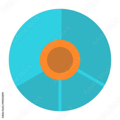 Earth Grid Vector Icon