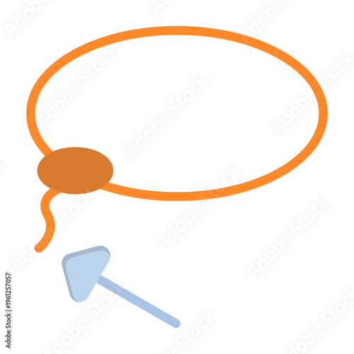 Lasso Vector Icon