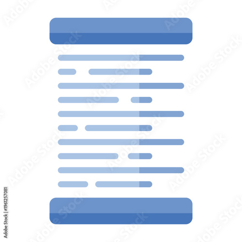 Right Alignment Vector Icon