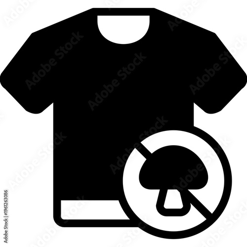 AntiFungi Cloth icon in Line Style