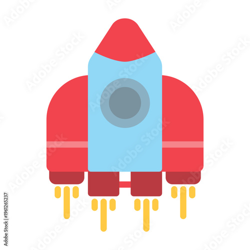 Spaceship Vector Icon