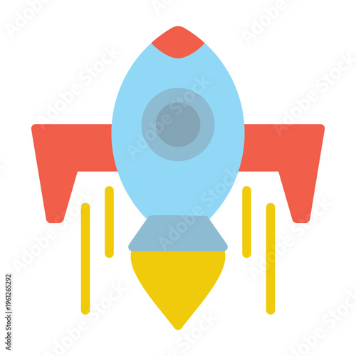 Rocket Vector Icon