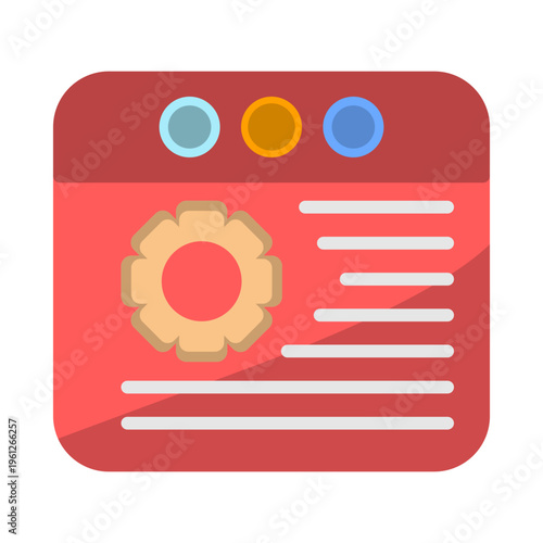 Browser Vector Icon