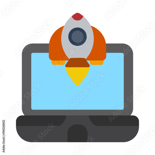 Rocket Vector Icon