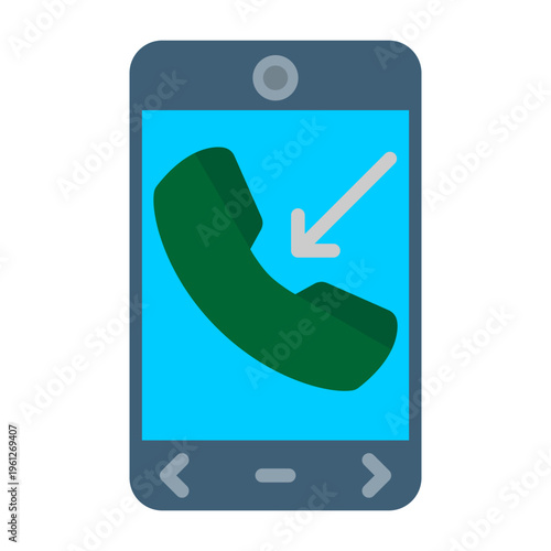 Incoming Call Vector Icon