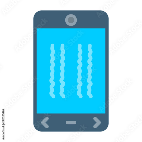 Vibrating Vector Icon