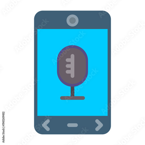 Microphone Vector Icon