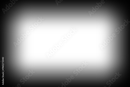 Black vignette border with soft faded edges fading to transparent center. Gradient shadow frame overlay isolated effect. Background overlay PNG for compositing, photo effect, vector design element