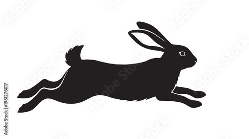 A black and white line drawing of a jockey riding a racehorse wearing the number one bib in a race