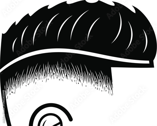 Low fade with taper haircut stylish men's grooming trend