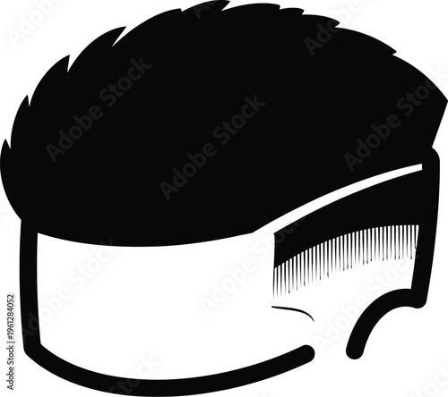 Low fade with taper haircut stylish men's grooming