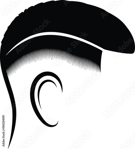 Low fade with taper haircut stylish men's grooming design