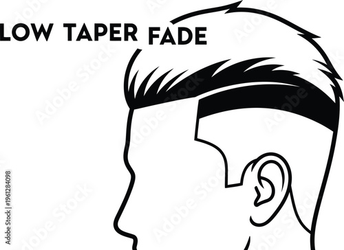 Low taper fade haircut stylish men's grooming guide