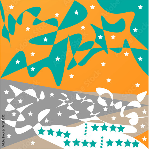 Colorful wallpaper background multicolored vector design