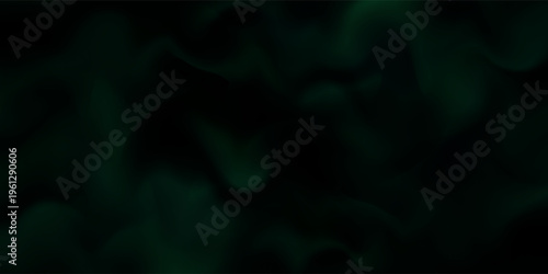 Green drapery silk fabric luxury background. Wavy abstract satin cloth vector texture pattern. Smooth shiny drape material curtain. Elegant velvet curve motion image realistic horizontal design.