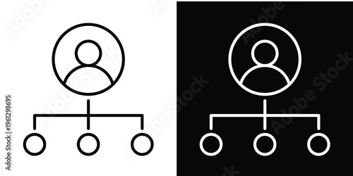 Algorithm In White and Black Background