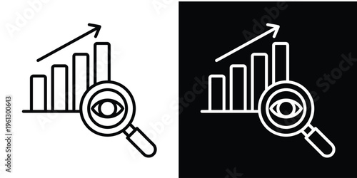 Visibility In White and Black Background