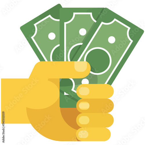 funds notification icon, instant payment symbol with envelope and dollar sign, minimalist vector design, representing e-commerce transactions, online payments, and digital shopping alerts for logo bra