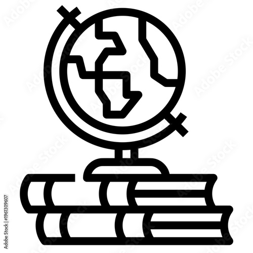 Global warming and money concept globe vector illustration icon design