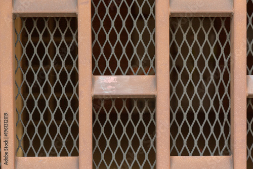old metal fence