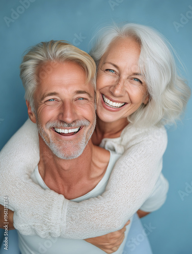 Portrait of a beautiful senior couple