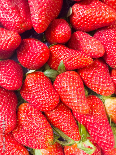 strawberries close up
