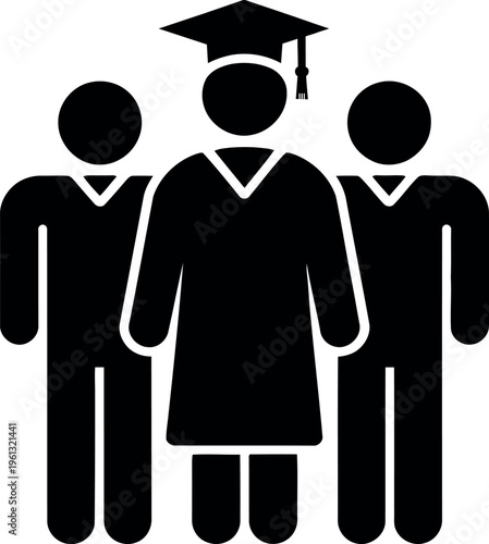 Graduation celebration with family support and achievement symbolism