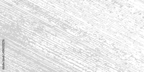 A seamless white paper texture background featuring a blank, rough gray material surface with a subtle grunge pattern and old stone-like art design for a textured wall backdrop