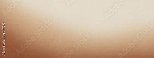 Elegant woven cloth texture with radial gradient from light beige to brown. Overhead lighting, tone transition. Stylish background, branding visuals, web banner, elegant backdrop for text. 