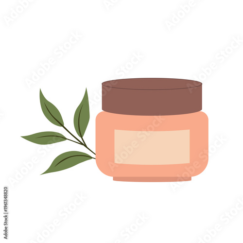 Vector illustration of a set of cosmetics, makeup, and skincare products. Beauty salon and home care concept.