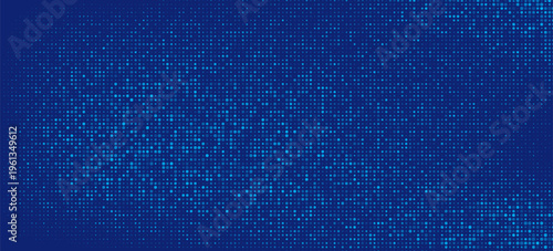 Futuristic Abstract Digital Technology Background. Tech Mosaic Halftone Pattern. Technology or Science Research Presentation Background. Modern