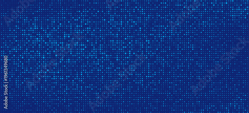 Futuristic Abstract Digital Technology Background. Tech Mosaic Halftone Pattern. Technology or Science Research Presentation Background. Modern