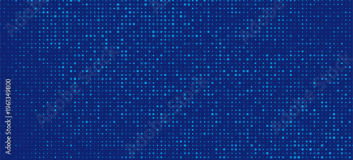 Futuristic Abstract Digital Technology Background. Tech Mosaic Halftone Pattern. Technology or Science Research Presentation Background. Modern