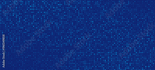 Futuristic Abstract Digital Technology Background. Tech Mosaic Halftone Pattern. Technology or Science Research Presentation Background. Modern