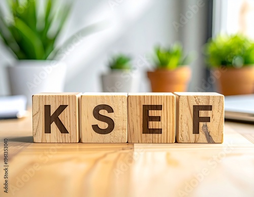Wooden Blocks Spelling 