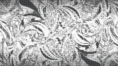 Organic abstract pattern textured grey artistic background