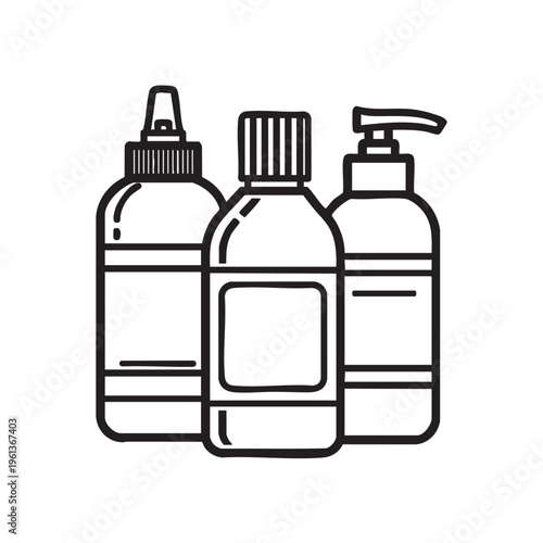 An illustration shows three bottles of polishing compounds on a surface.