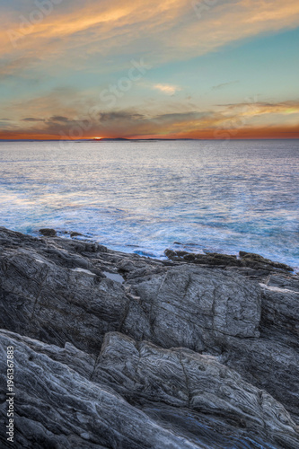  Maine Coastal Sunrise