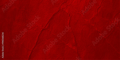 dark red crumpled paper texture background with elegant wrinkles and abstract grunge surface
