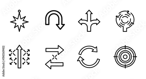 Directional Arrows and Symbols