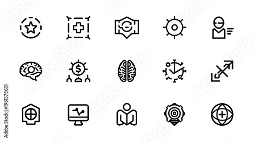 A simple, modern geometric shape on a white background, conveying minimalism and design.