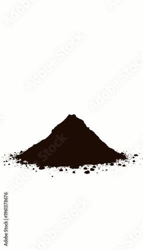 Fine Ground Coffee Dark Roasted Organic Premium Arabica Rich Aroma and Flavor with Slightly Bitter Notes and Perfect Acidity